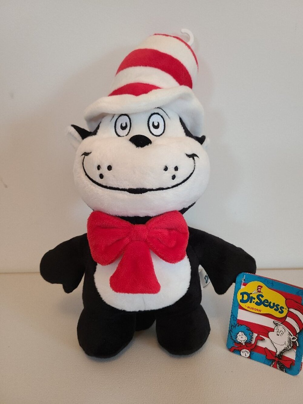 Dr Seuss Cat in the Hat Plush Doll Toy NWT